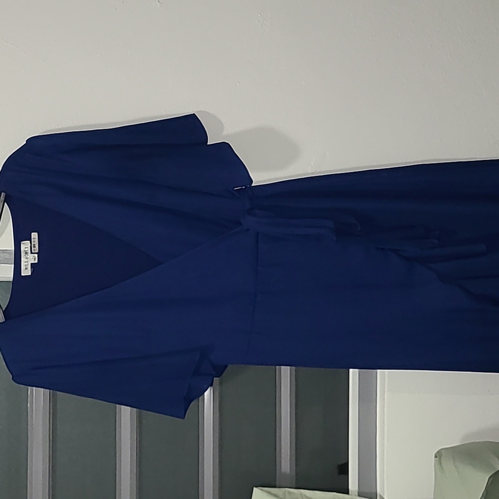 Wild Honey Blue High Low Dress